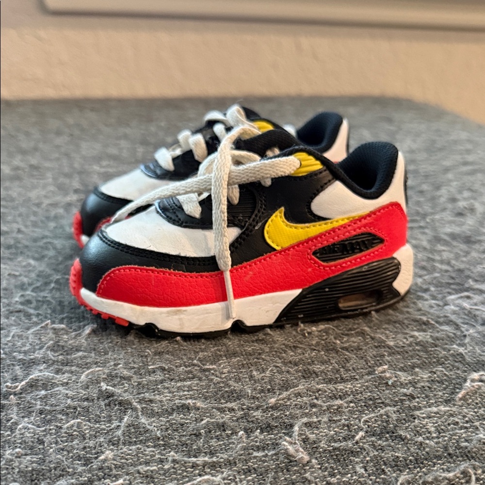 Nike Kids' Sneakers in Black, White, Red & Yellow